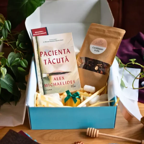 Imagine cu cutia cadou Pacienta tacuta