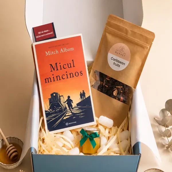 Imagine cu cutia cadou Micul mincinos