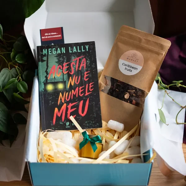 Imagine cu cutia cadou Acesta nu e numele meu